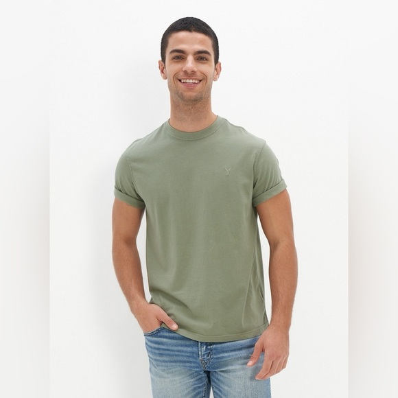 American Eagle Outfitters Other - American Eagle Outfitters Olive Green Crew Neck T-shirt